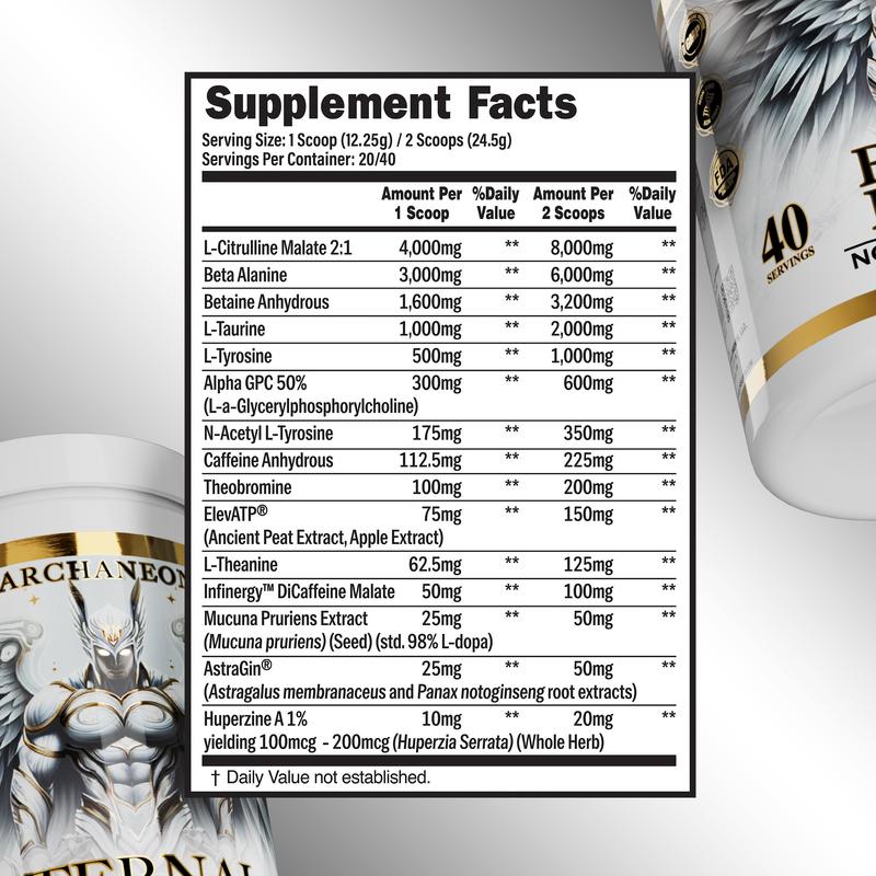 Eternal Legacy Elite Nootropic Pre-Workout
